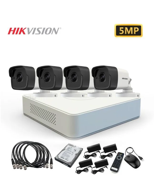 Hikvision 4K IP & Analog Camera Kit